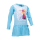Frozen Anna and Elsa Happy Holiday T-Shirt Long Sleeve Blue