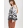 Nona Tank Ruffle Top Black