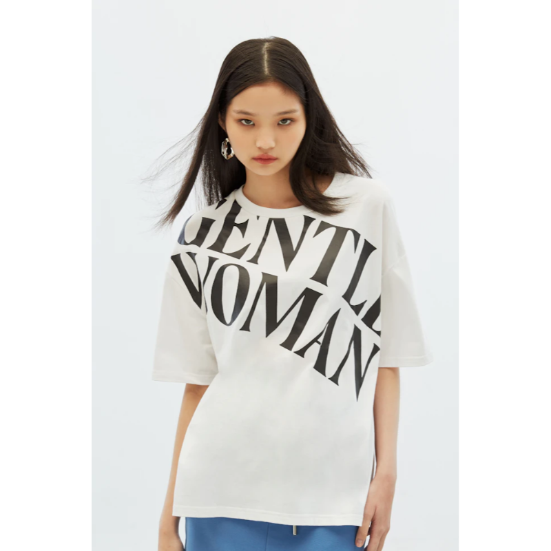 Gentlewoman Oversize T-Shirt White GW-OS-T-W