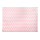 Blossom Chevron Rug - Karpet - Pink & Putih 200x140cm