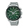 Alba AM3785X1 Chronograph Green Pattern Dial Stainless Steel Strap