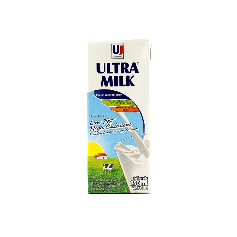 Ultra Milk UHT Low Fat Hical 250Ml