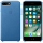 iPhone 7 Plus Leather Case - Sea Blue