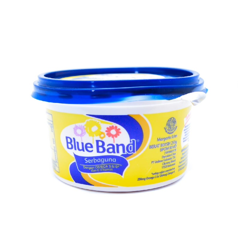 Blue Band Margarine Serbaguna Tub 250G