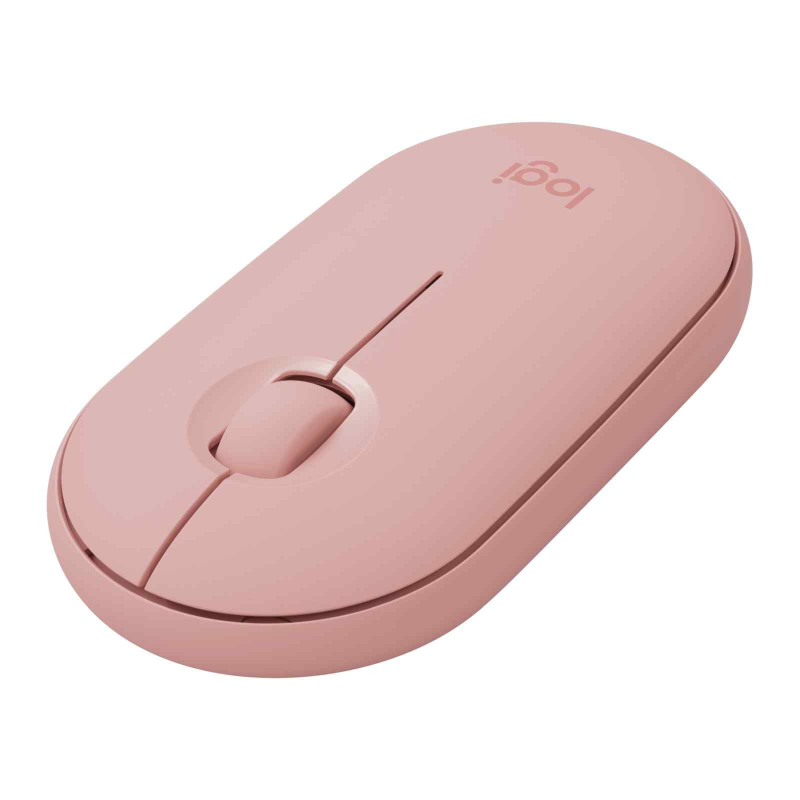 Logitech Wireless Mouse M350 Pebble - Rose