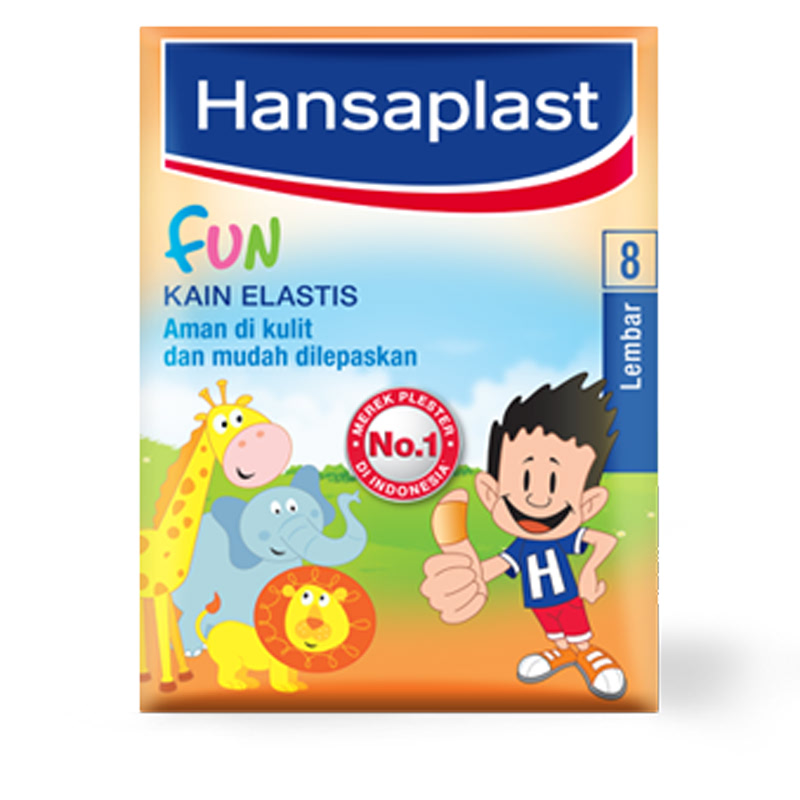 Hansaplast Fun Kain Elastis 8 Strips