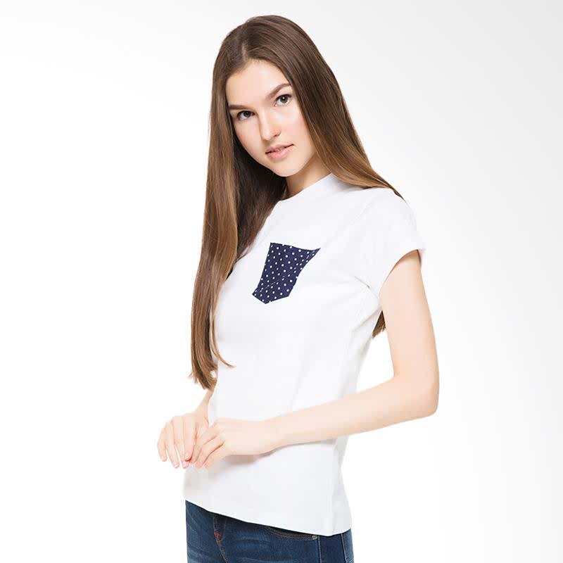 Ladies T-Shirt Azurre - White