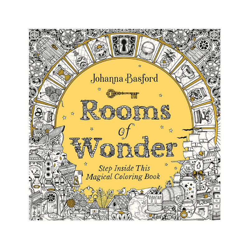 Rooms of Wonder (Step Inside This Magical Coloring Book) iStyle