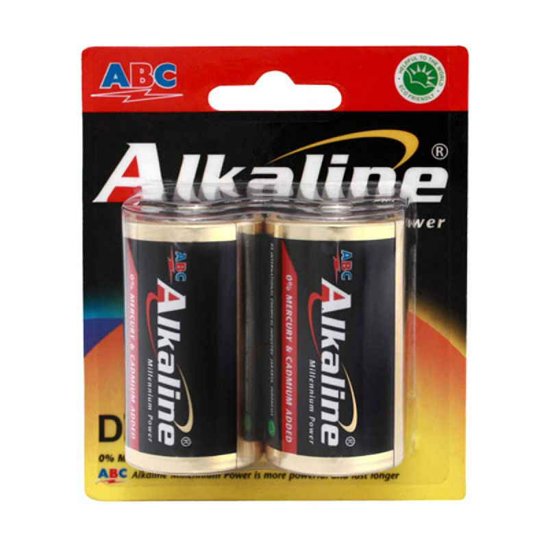 Abc Battery Alkaline Lr-20 2B Mp