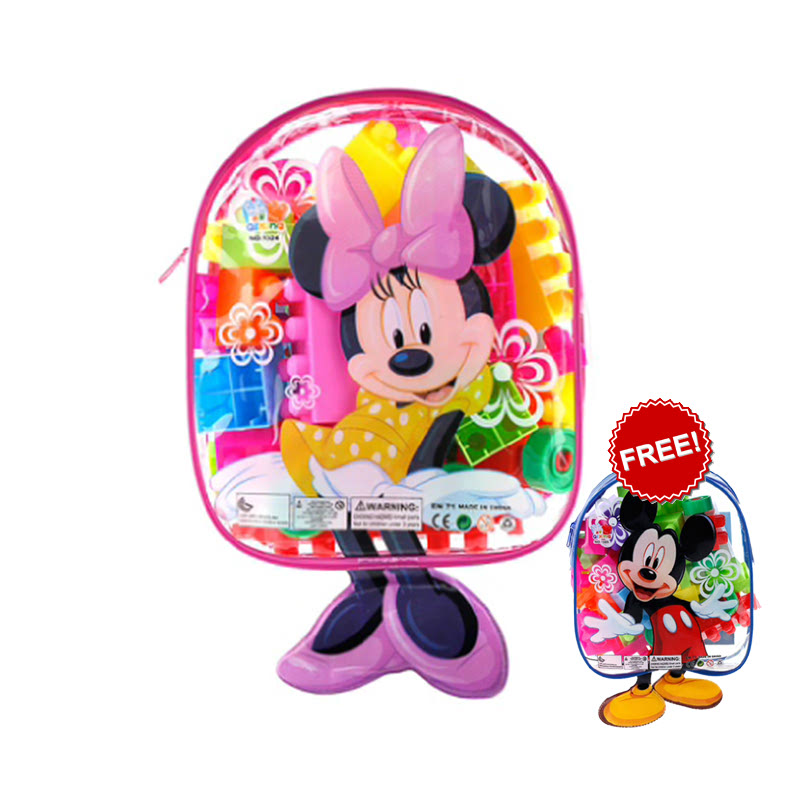Minnie Mouse Blocks 05 With Bag