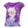 Frozen Princess Elsa T-Shirt Girl Purple