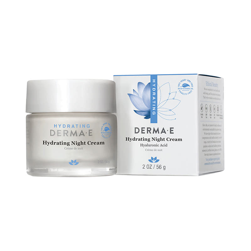 Derma E Hydrating Night Crème (Ex. Hyaluronic Acid Night Crème) 20 Oz
