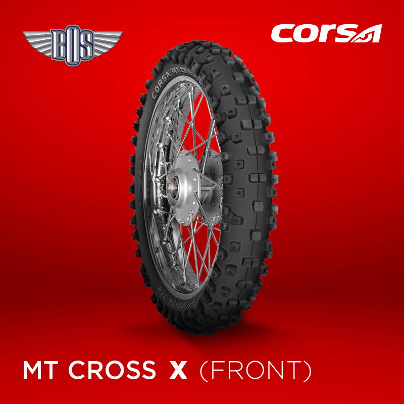 Ban Motor Corsa MT Cross-X  (Front )-70-100-14-Tubeless- GRATIS JASA PASANG