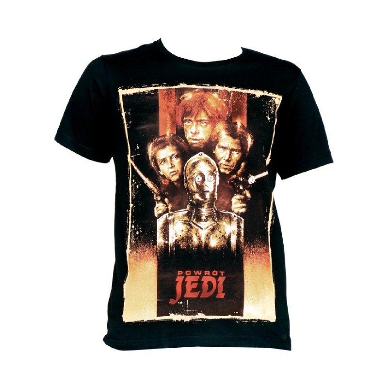Powrot Jedi Unisex T-Shirt Black