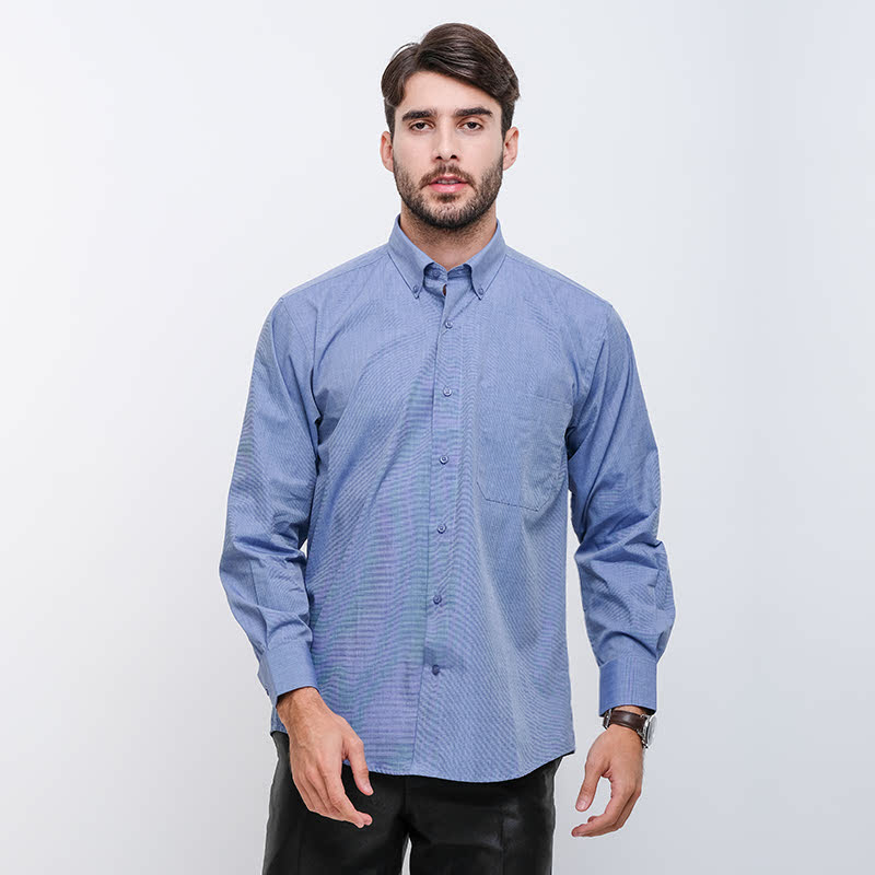 Gianni Visentin Regular Shirt Biru