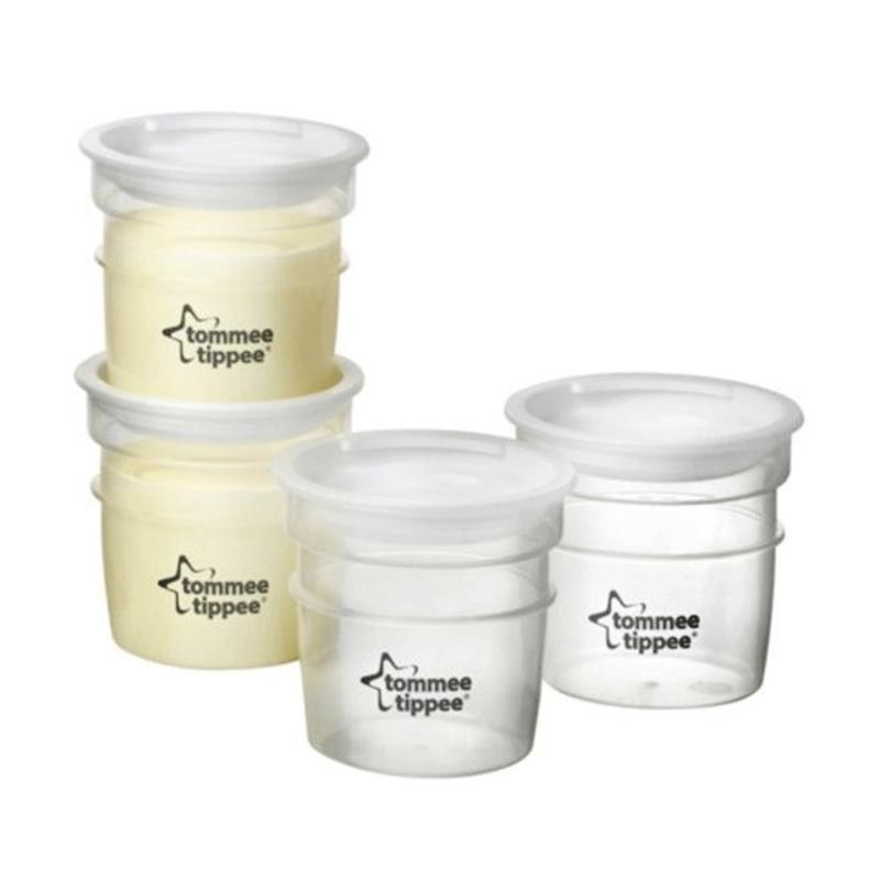Tommee Tippee Breast Milk Storage Pots Perlengkapan Menyusui [4 Pack] 