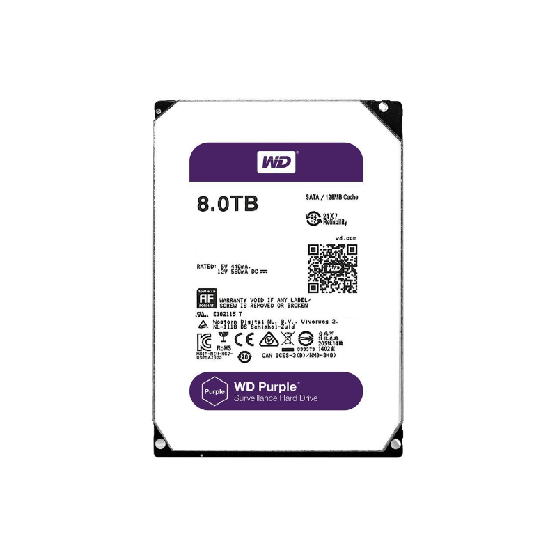 AV WD Purple™ 3.5 8TB 5400 RPM