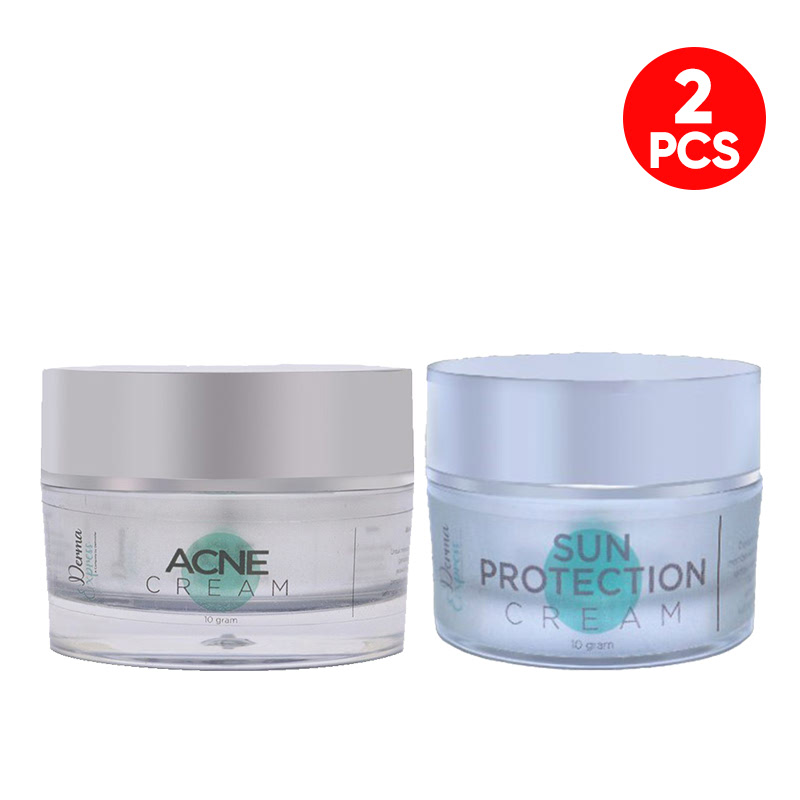 Derma Express Acne Cream + Sun Protection Cream | iStyle