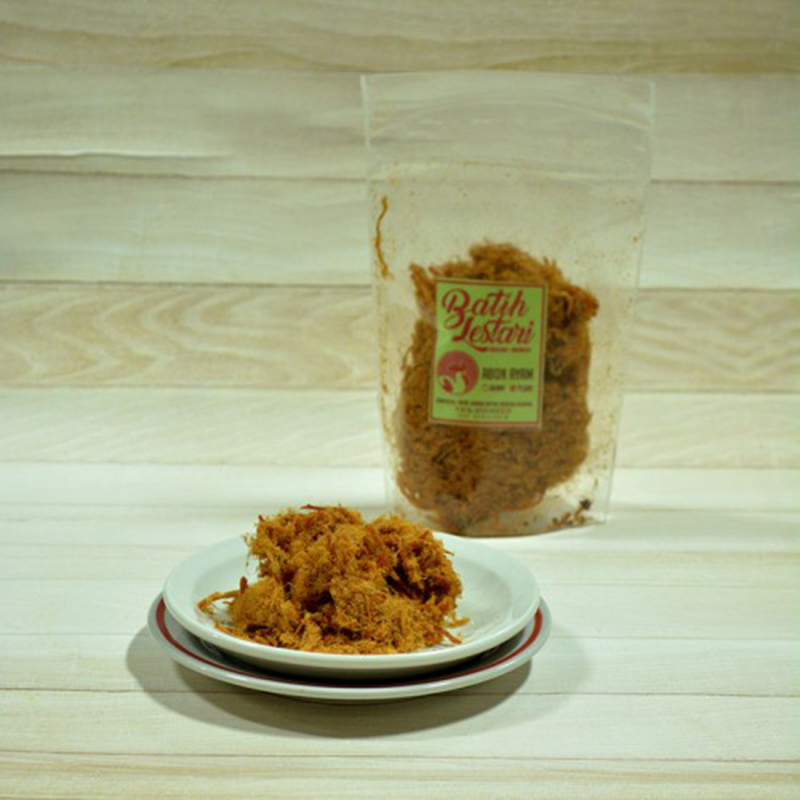 Batih Lestari - Abon Ayam Pedas 80 gr (isi 3 pcs)