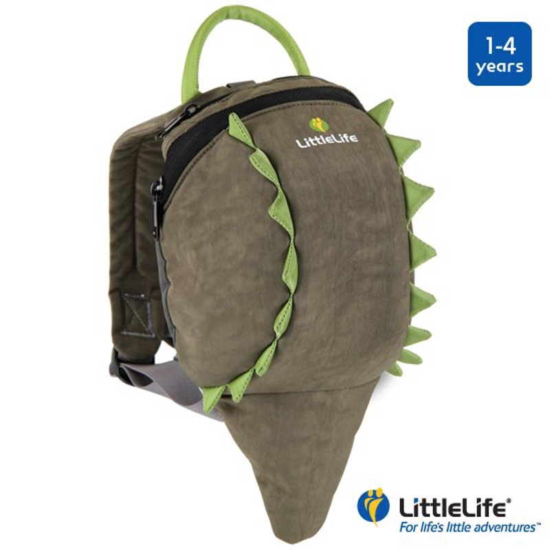 Toddler Daysack with Missing Child Prevention Strap - Crocodile