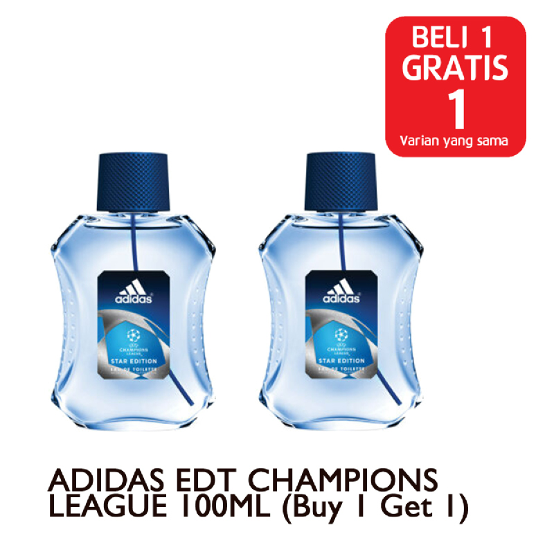 ADIDAS EDT CHAMPIONS LEAGUE 100ML (Buy 1 Get 1)