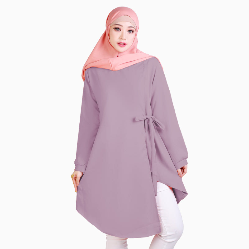 JFashion Tunik  Lengan  Panjang Muslim Wanita Variasi  Tali 