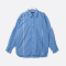 Allthumb Vent Loose Stripe Shirt - Blue