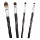 Masami 302 Foundation Brush + 307 Flat Definer Brush + 205 L Lid Brush + 207 S Lid Brush