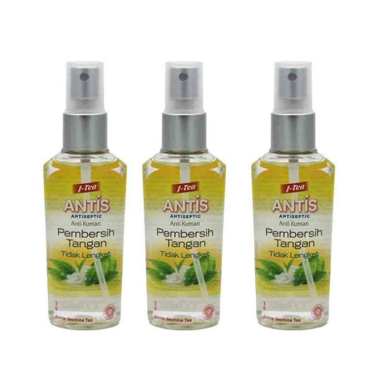 Antis Hand Sanitizer Spray Jasmine Tea 55 Ml (Buy 2 Get 1)