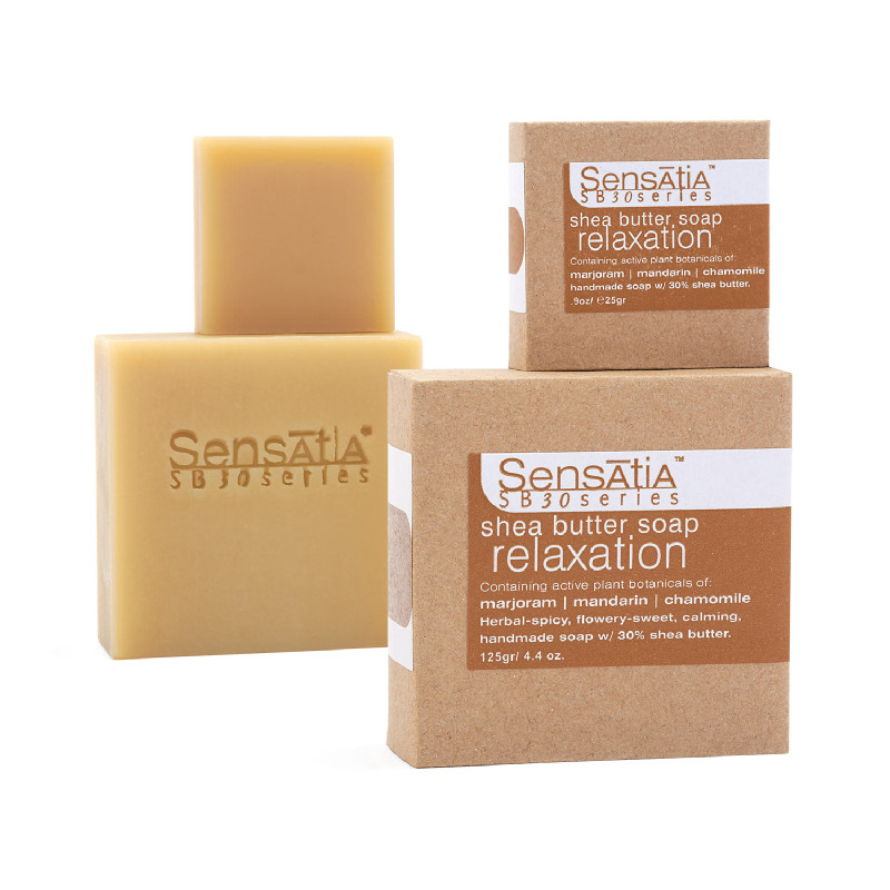 relaxation shea butter soap - 125gr