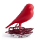 HighPoint Qualy Paperclips Nest Sparrow QL10069RD - Red