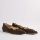 Paul Andrew Zoya Suede Flats Brown