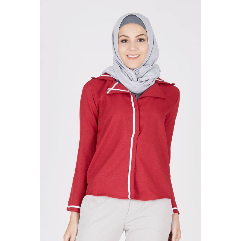 Camber Top Maroon