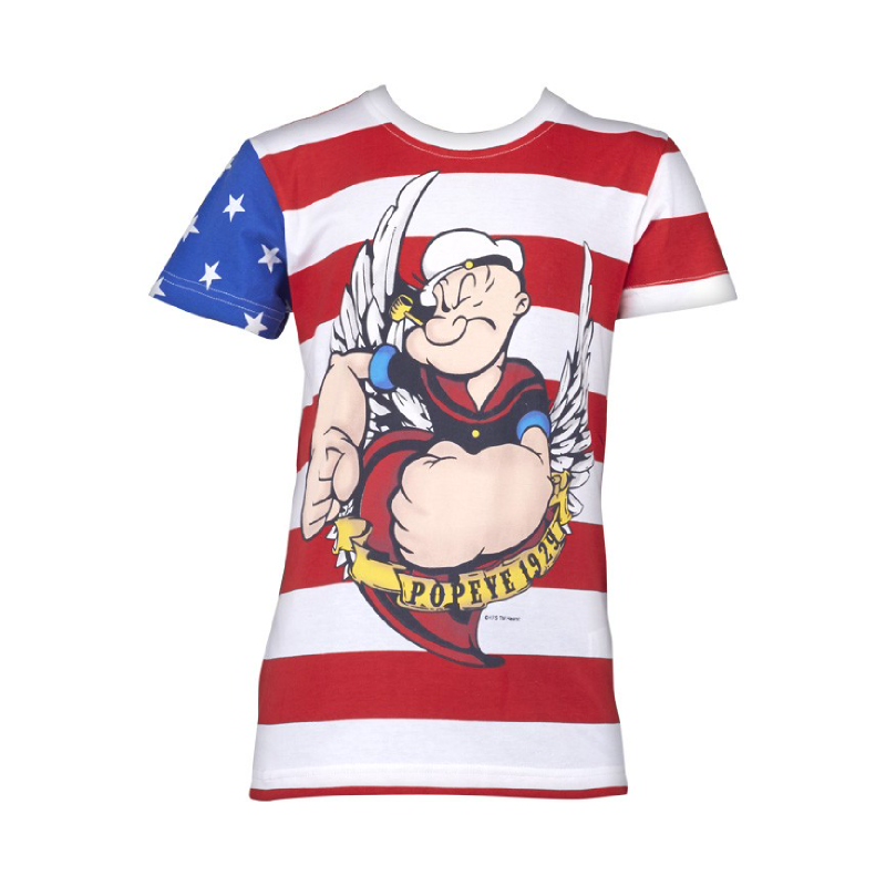 The Sailor Man Striped Tshirt Red