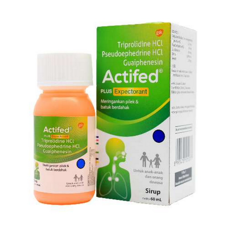 Actifed Plus (Hijau) 60 ml