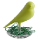 HighPoint Qualy Paperclips Nest Sparrow QL10069GN - Green