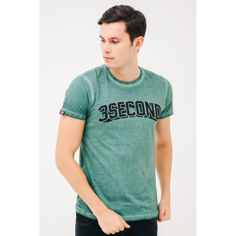 3Second Men Tshirt T0302.Green