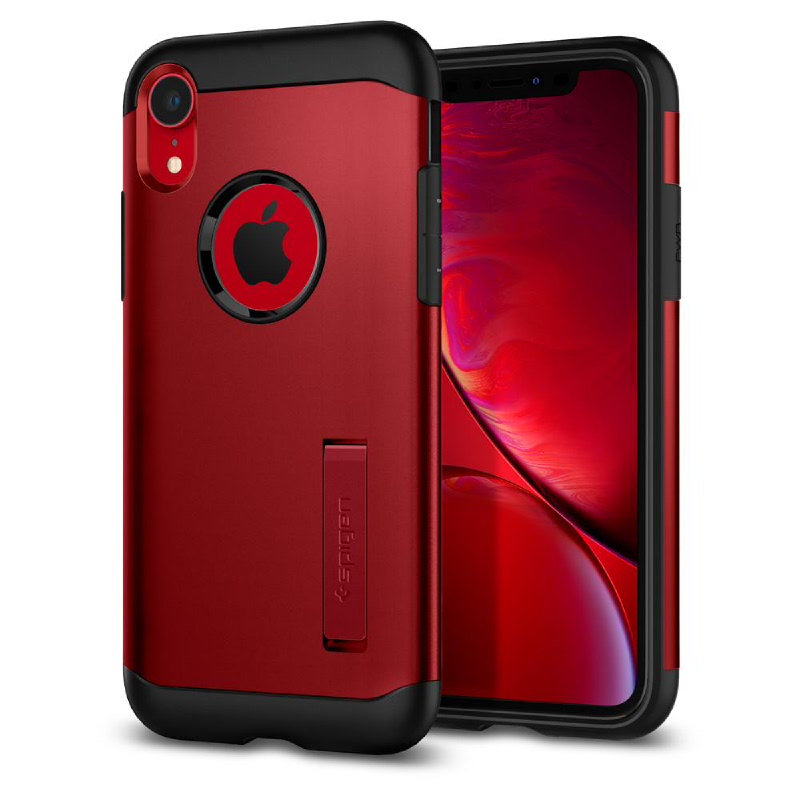 Spigen iPhone XR Case Slim Armor - Merlot Red
