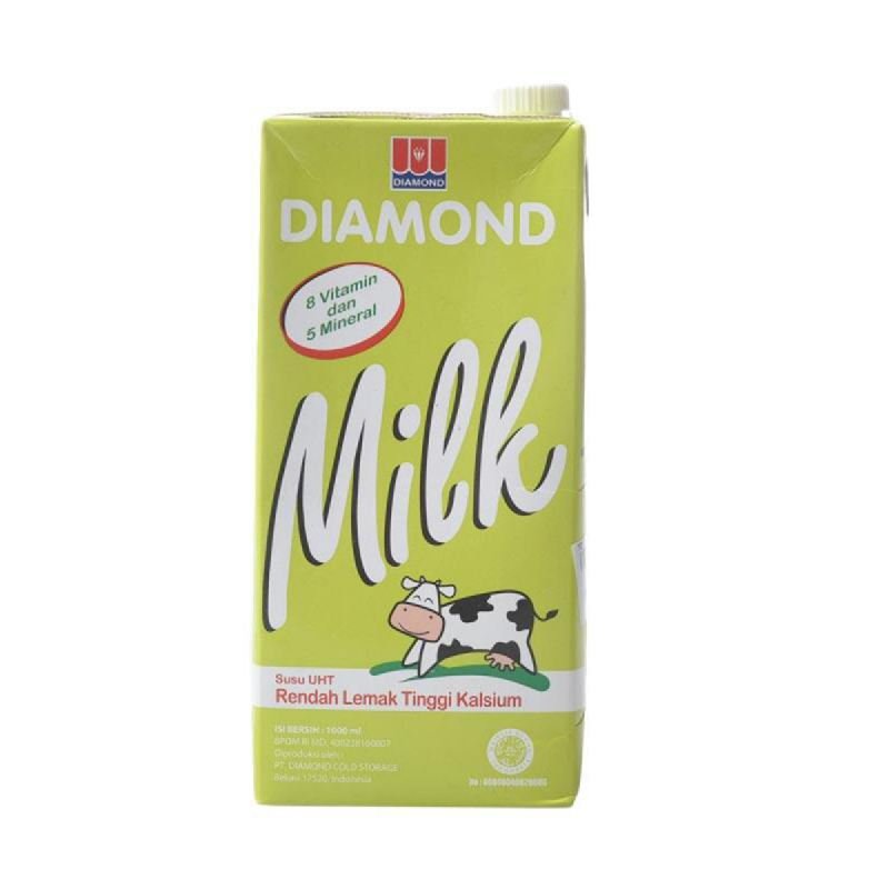 Diamond Milk Low Fat High Calcium 1 Ltr