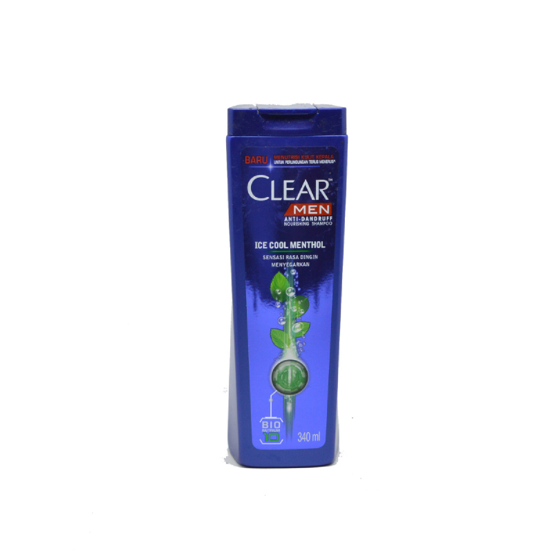 Clear Men Shampoo Ice Cool Menthol 340Ml