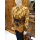 Batik Semar Pria Hem Panjang Full Tricot Buket Setelon 40 Biru Size XL