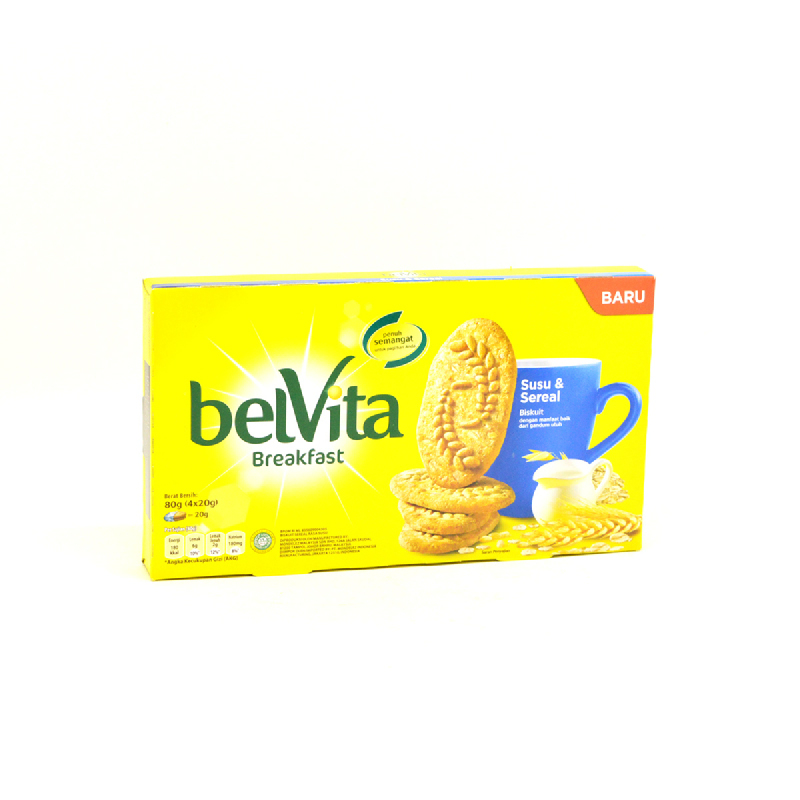 Belvita Milk And Cereal 80G [4x20G]