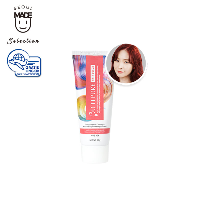 Butipure Hair Color Vivid Red