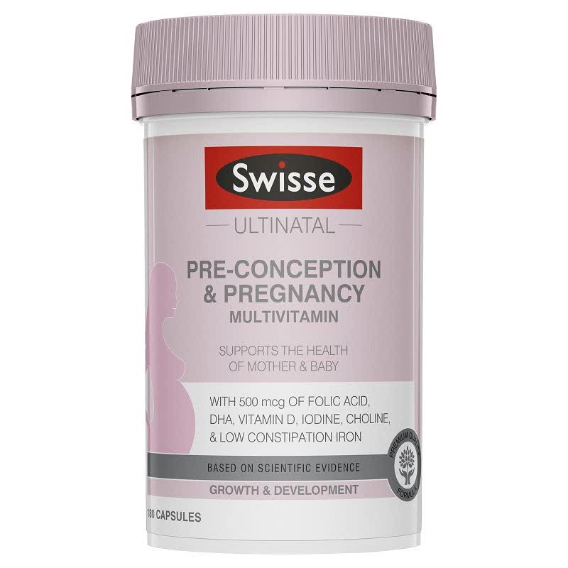 Swisse Ultinatal Pre-Conception and Pregnancy 180 Caps