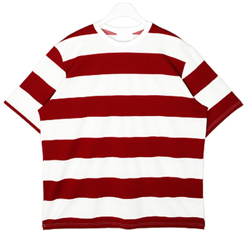 Fresh Bunddo Stripe T-shirt - Red