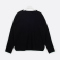Allthumb Whirl Round Knit Sweater - Black