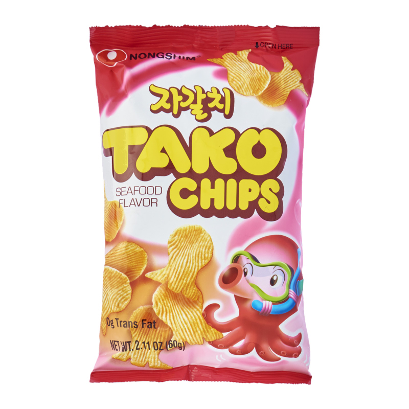 Nongshim Tako Chips 60 Gr