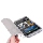 Folio Stand Case - HTC One Max T6 - Cyan