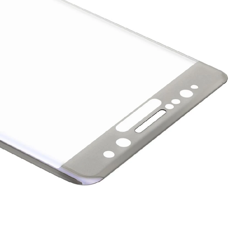  3D Arc TempeMerah Glass Film For Samsung Galaxy Note 7 - Transparent Silver