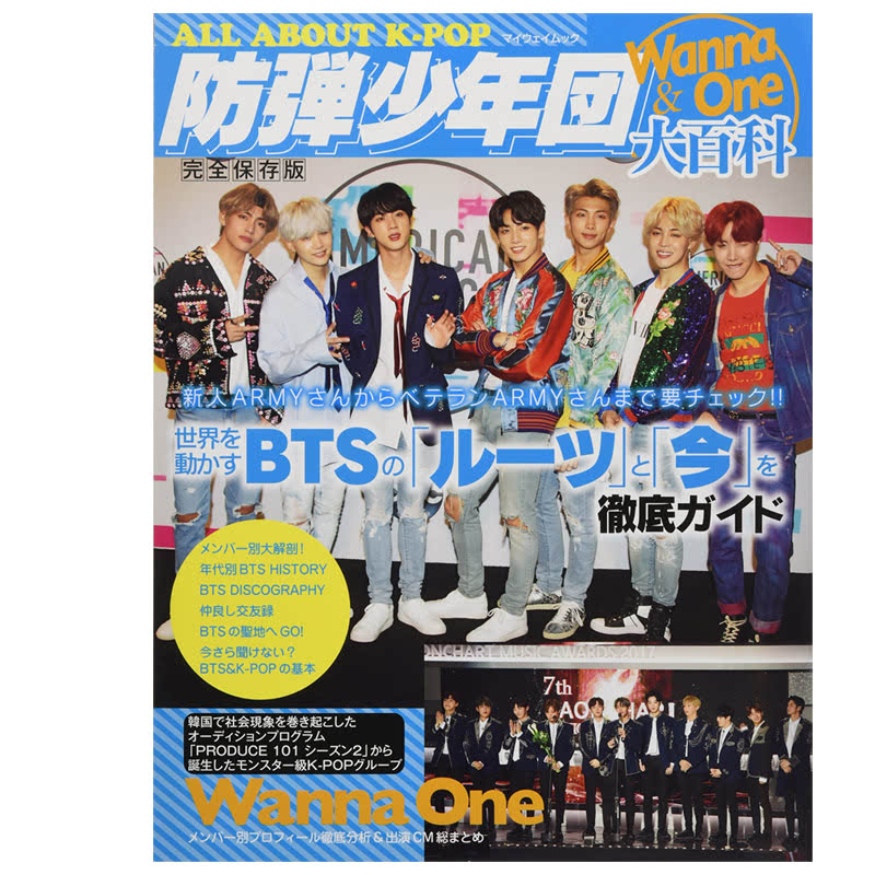 All About K-pop, Bangtan Boys & Wanna One Large